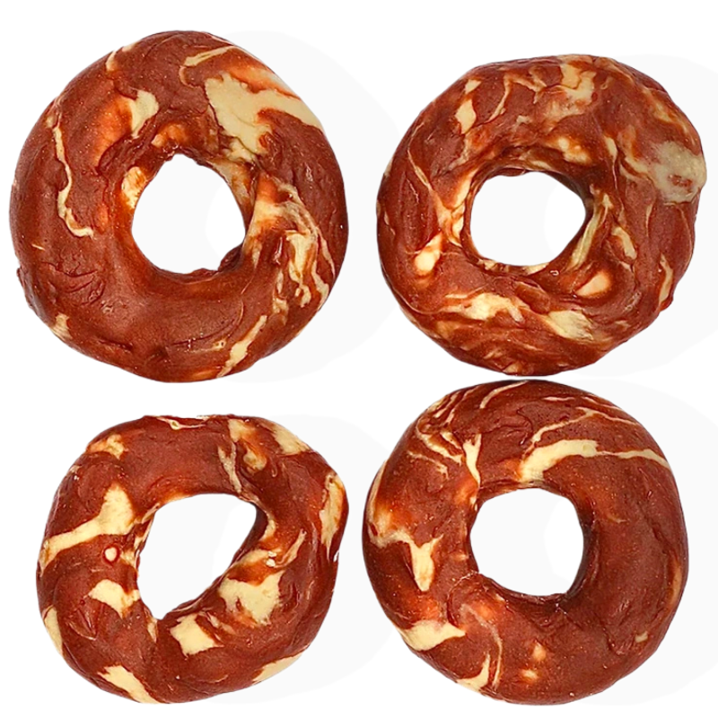 Happy Snacky Ring Wołowy Królik Dorsz 1 szt. | przysmak dla psa