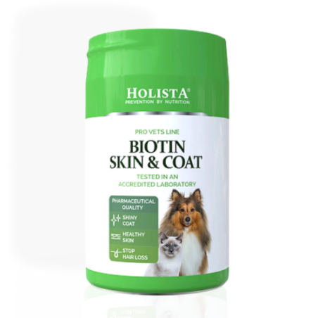 Holista Biotin Skóra Sierść 200 g | suplement dla psa i kota