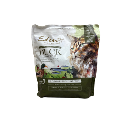 Eden Karma sucha dla kota kaczka i sardynki 1,5kg | Eden