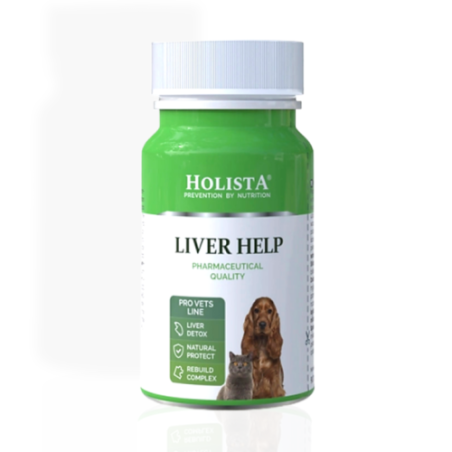 Holista Liver Help 90 tab. | suplement dla psa i kota