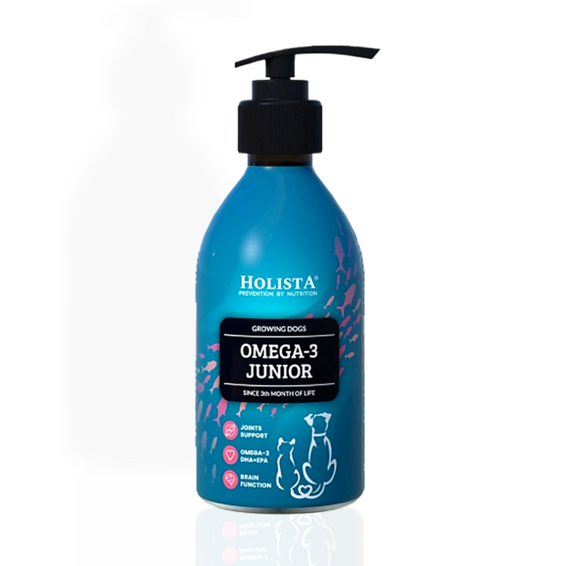 Holista Omega-3 Junior Oil 200 ml | suplement dla psa