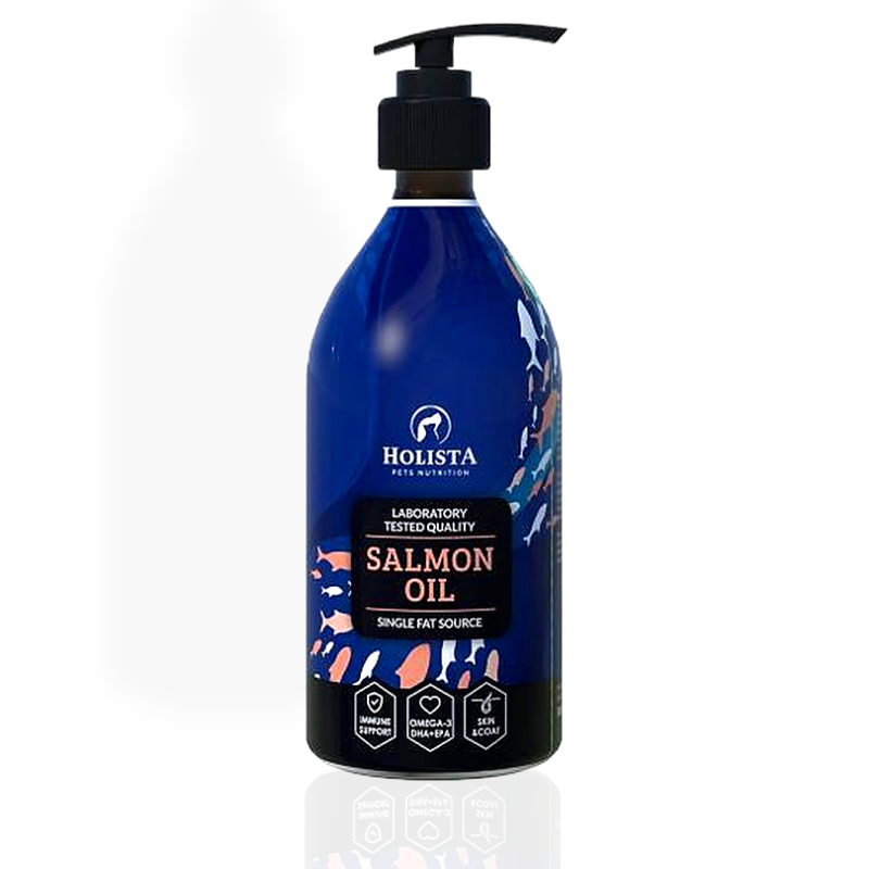 Holista Salmon Oil Olej 500 ml | suplement dla psa i kota