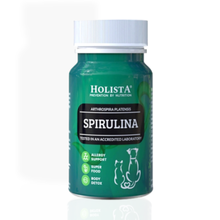 Holista Spirulina 90 tab. | suplement dla psa i kota