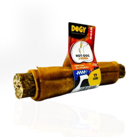 Dogy Hot-Dog z Koniny 17cm | przysmak dla psa
