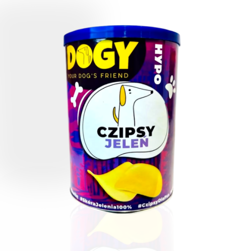 Dogy Hypo Chipsy z Jelenia 75 g | przysmak dla psa