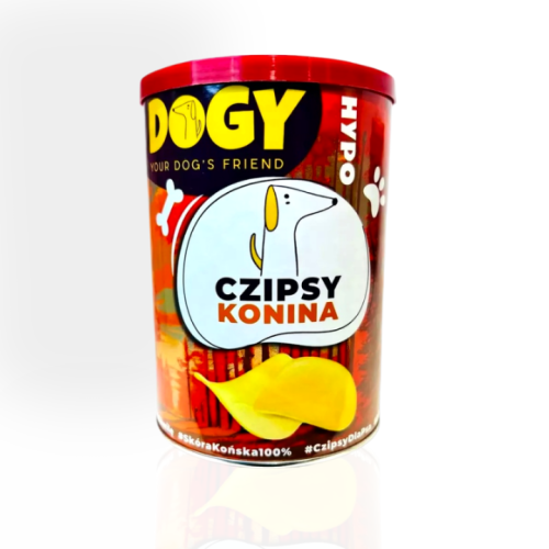 Dogy Hypo-Chipsy z Koniny 75 g | przysmak dla psa