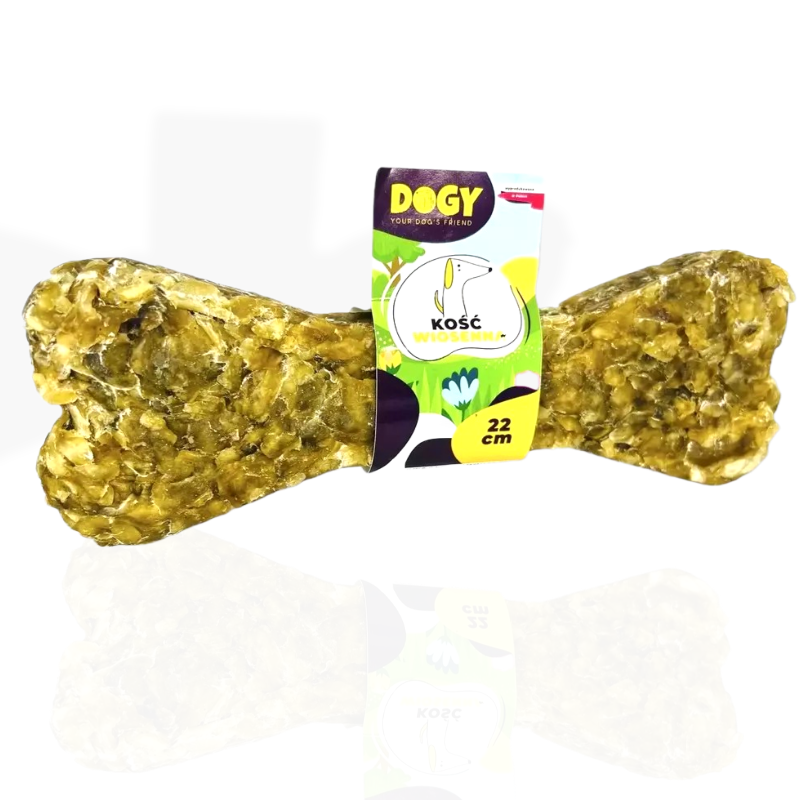 Dogy Kość Wiosenna Szparagi Cheddar 22cm | przysmak dla psa