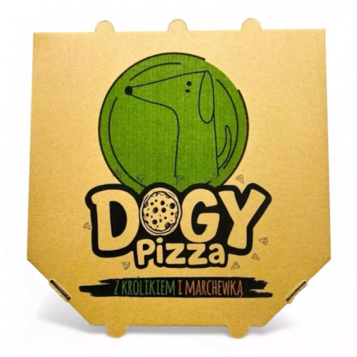 Dogy Pizza z Królikiem i Marchewką 1 szt. | przysmak dla psa