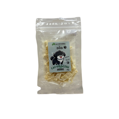 Factory Herbs Ananas liofilizowany 20g | Factory Herbs