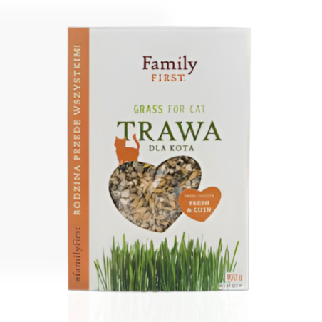 Family First Trawa 100 g | przysmak dla kota