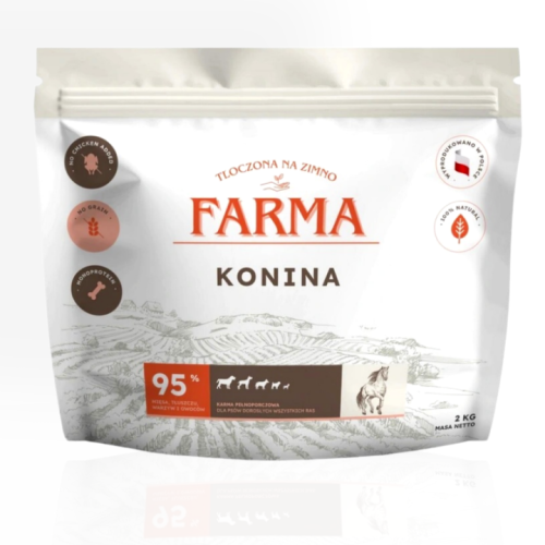 Farma Konina Próbka 50 g | sucha karma dla psa