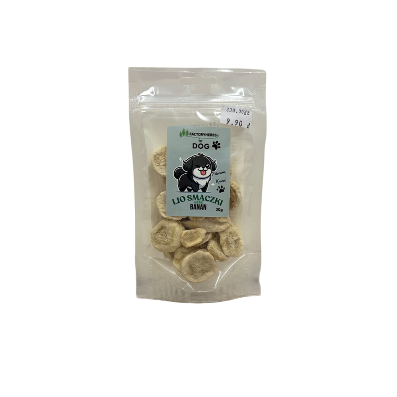 Factory Herbs Banan liofilizowany 30g | Factory Herbs