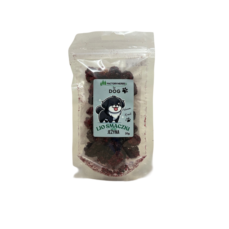 Factory Herbs Jeżyna liofilizowana 20g | Factory Herbs