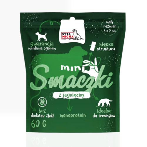 Syta Micha Mini z Jagnięciną 60 g | przysmak dla psa
