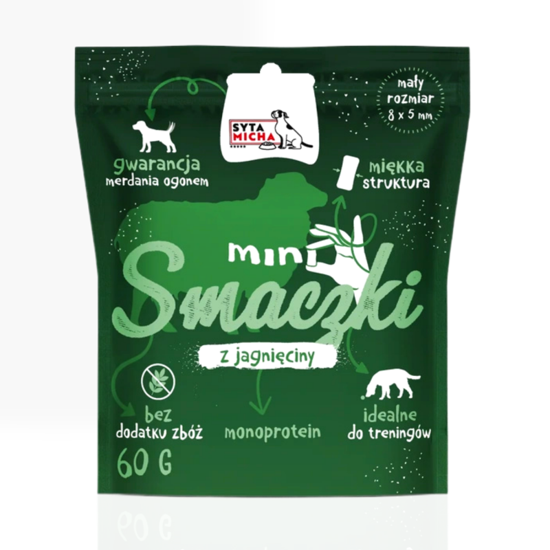 Syta Micha Mini z Jagnięciną 60 g | przysmak dla psa