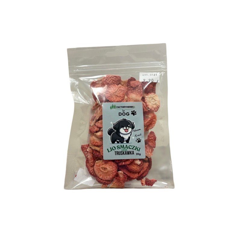 Factory Herbs Truskawka liofilizowana 20g | Factory Herbs