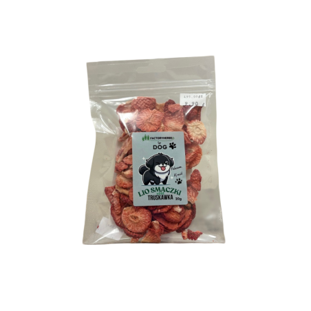 Factory Herbs Truskawka liofilizowana 20g | Factory Herbs