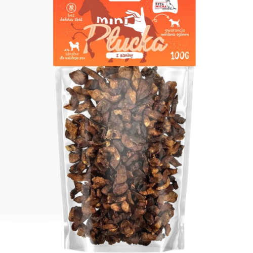 Syta Micha Mini Płucka z Koniny 100 g | przysmak dla psa