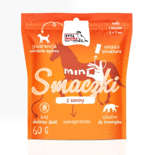 Syta Micha Mini z Koniny 60 g | przysmak dla psa