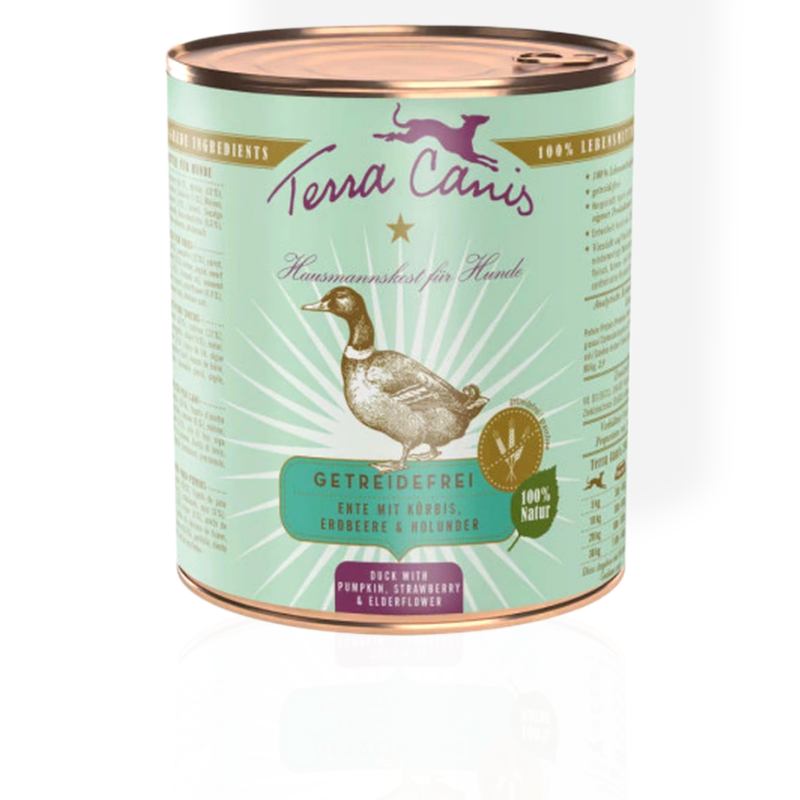 Terra Canis Kaczka z Dynią i Truskawką 800 g | mokra karma dla psa