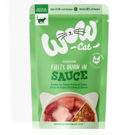 Wow Cat Filety z Kurczaka 70 g | mokra karma dla kota