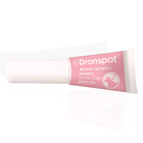 Dronspot Kot 0,5-2,5kg 0,35ml | krople odrobaczające