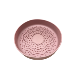 Fiboo Lick Fiboowl miska 2w1 19 cm różowa | Fiboo