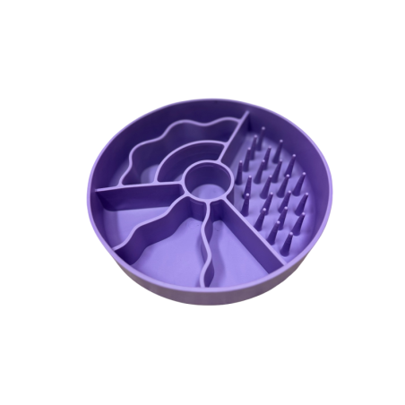 Fiboo Miska Slow Fiboowl ⌀19 cm fioletowa | Fiboo