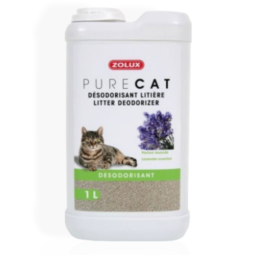 Zolux Purecat Lawenda 1l | dezodorant do żwirku kota