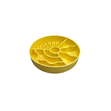 Fiboo Miska Slow Fiboowl ⌀19 cm żółta | Fiboo