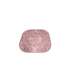 Fiboo Mata Lollipop różowa 19×19 cm | Fiboo