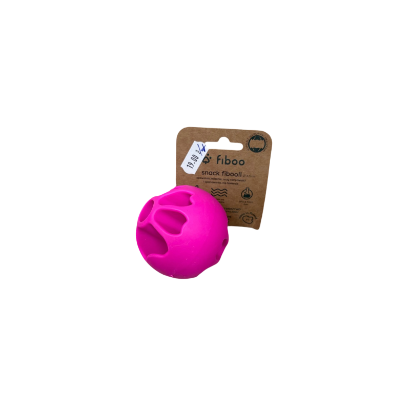 Fiboo Snack Fiboll 6,5 cm różowa | Fiboo