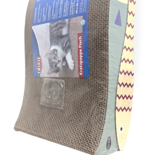 Trixie Drapak kartonowy ryba 2szt. 40x30x11cm | drapak dla kota