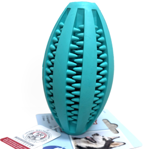Trixie Denta Fun piłka rugby miętowa 11cm | gryzak dla psa