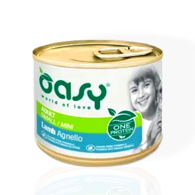 Oasy One Meat Adult Mini Jagnięcina 200g | Karma dla małego psa