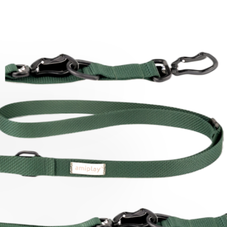 Amiplay Midnight smycz przepinana 125-250 x 25mm L/XL | Smycze