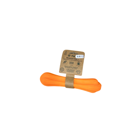 Fiboo Gryzak Fiboone kość L 19 cm pomarańczowa | Fiboo