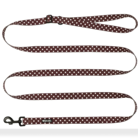 Baylabel Spotted Latte smycz hands free 300 x 15mm | Smycze
