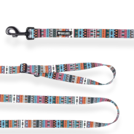 Baylabel Kolorowy Wiatr smycz hands free 300 x 15mm | Smycze