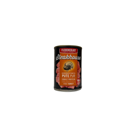 Fleischeslust Karma mokra steakhouse pure indyk 400g | Fleischeslust