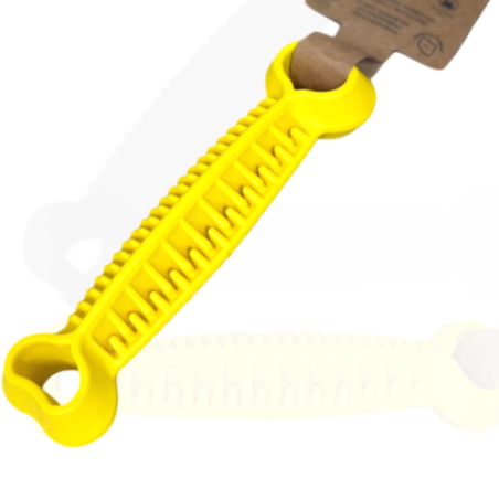 Fiboo Gryzak Fiboone Dental żółty 19cm | gryzak dla psa