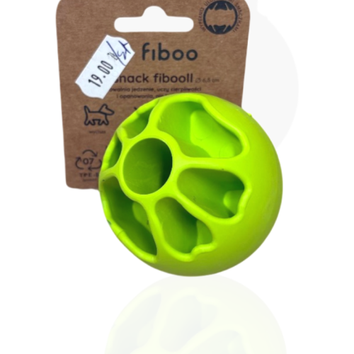 Fiboo Snack Fiboll 6,5cm zielona | przysmak dla psa