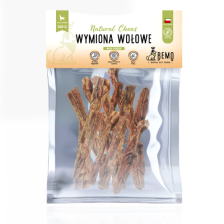 Bemo Wymiona Wołowe 500g Naturalny Gryzak | Przysmak dla psa
