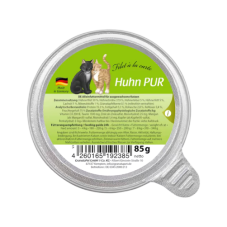 GranataPet Filet Kurczak 85g Mokra Karma | Karma dla kota
