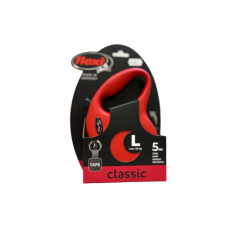 Flexi Smycz automatyczna Classic L 5m czerwona | Flexi