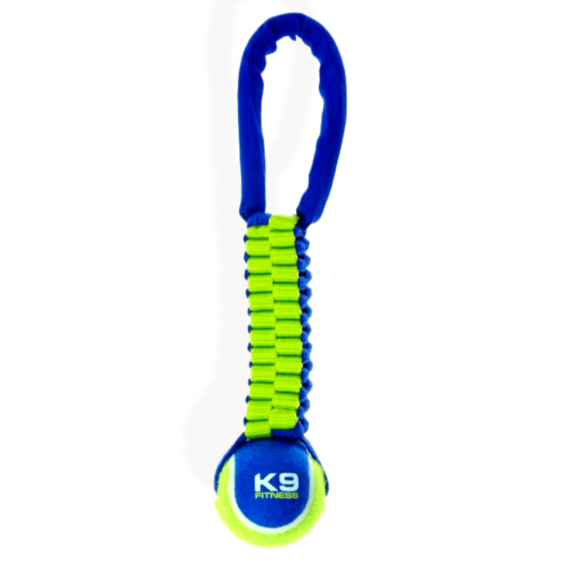 Zeus K9 Fitness Szarpak Amortyzowany z Piłką 33cm