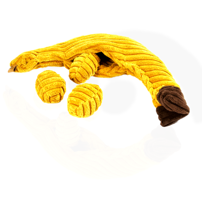 Psykryjmnie Zabawka Węchowa Banan 35cm | Zabawki dla psa