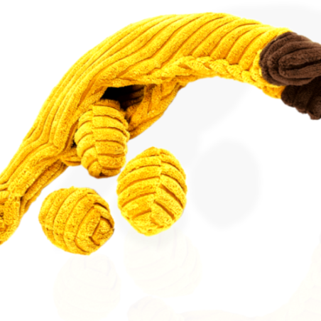 Psykryjmnie Zabawka Węchowa Banan 35cm | Zabawki dla psa