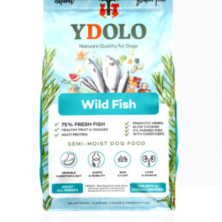 Ydolo Healthy Pure Ryby Morskie 10kg | Karma półwilgotna