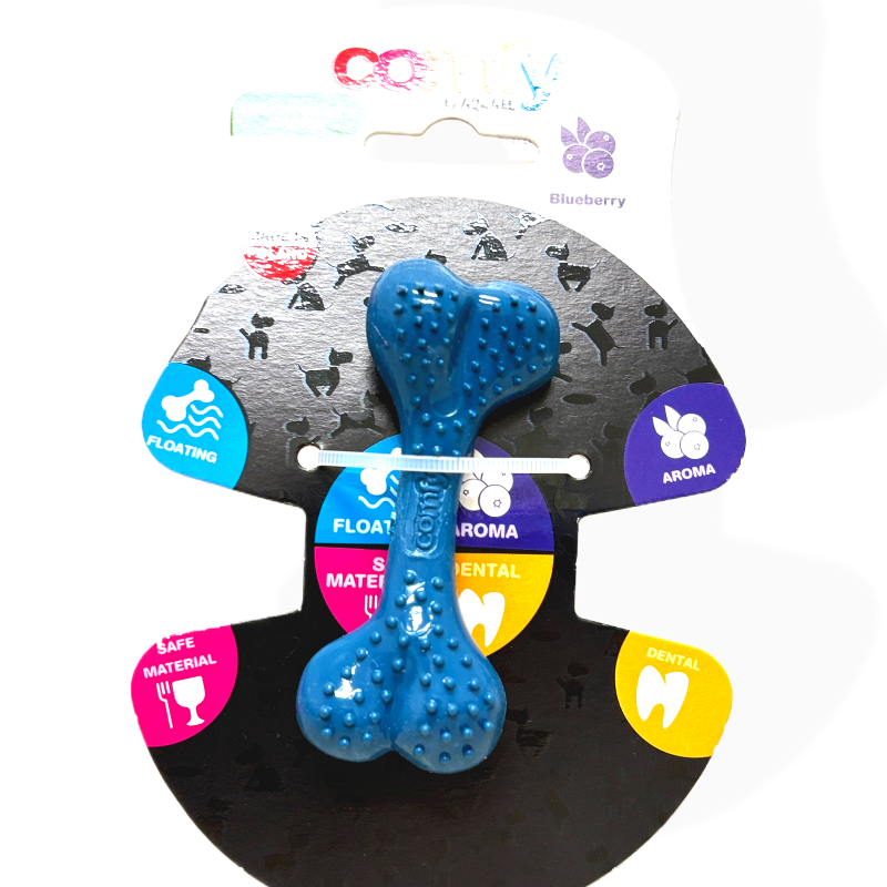 Comfy Kość Dental Bone 8,5cm Blueberry | Dla psa